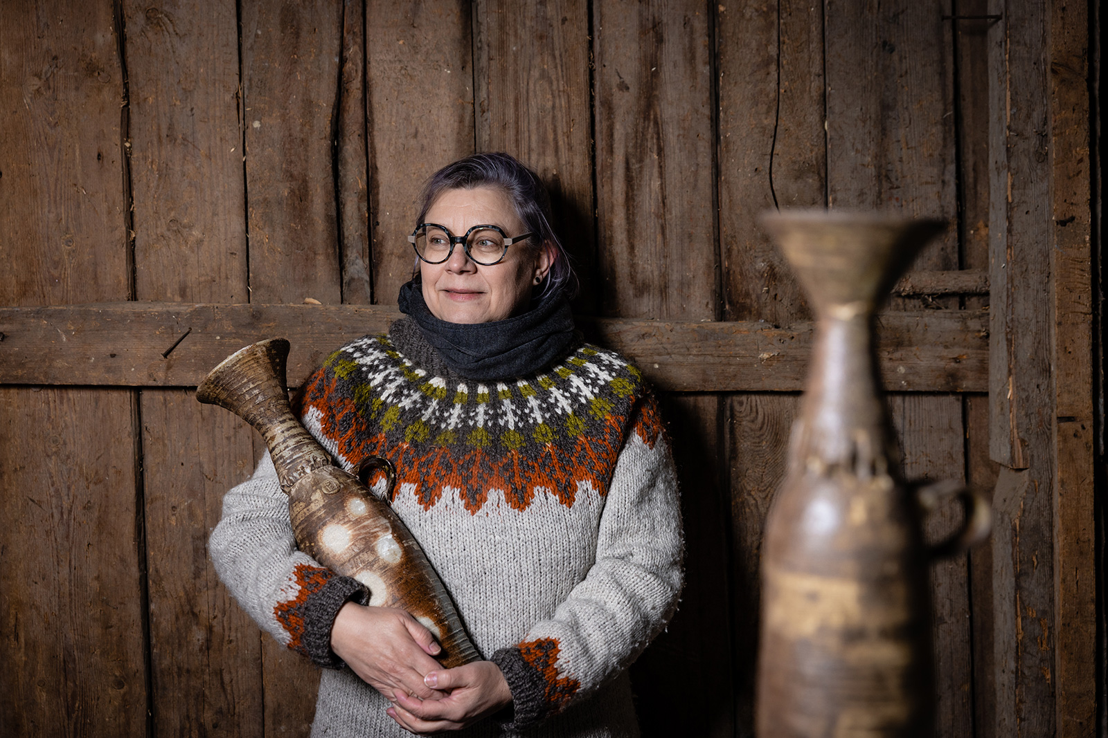Keraamikko Paula Ruuttunen